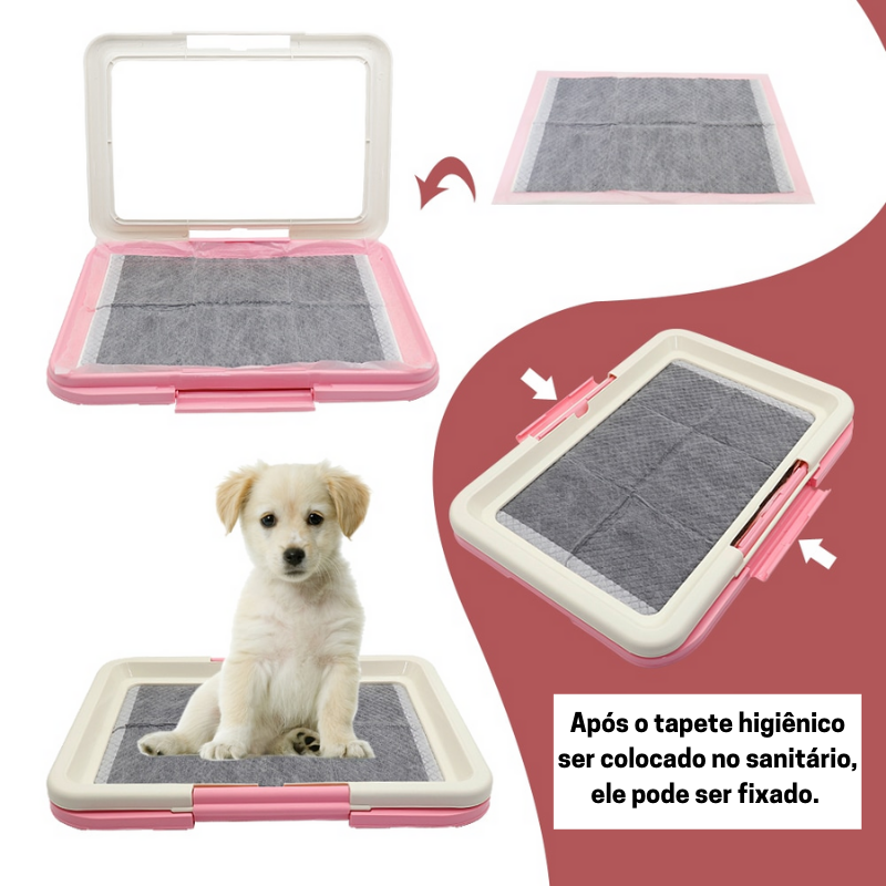 Fixador de Tapetinho Higiênico | Para Cachorro