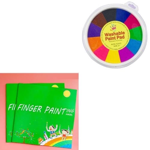 Kit de pintura de Dedos para crianças